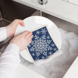 Danica Snowflake Ornament Swedish Dishcloth