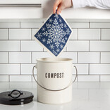 Danica Snowflake Ornament Swedish Dishcloth