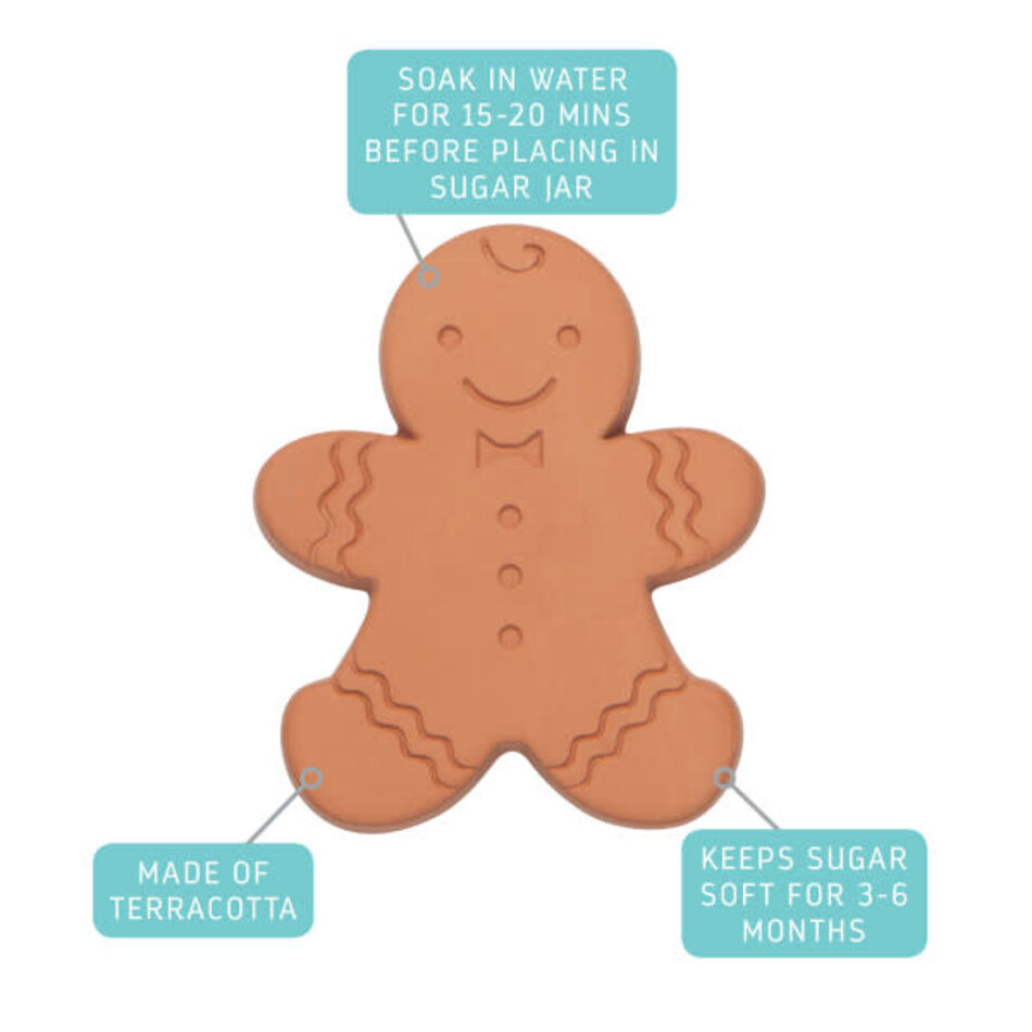 Danica Gingerbread Terracotta Sugar Saver