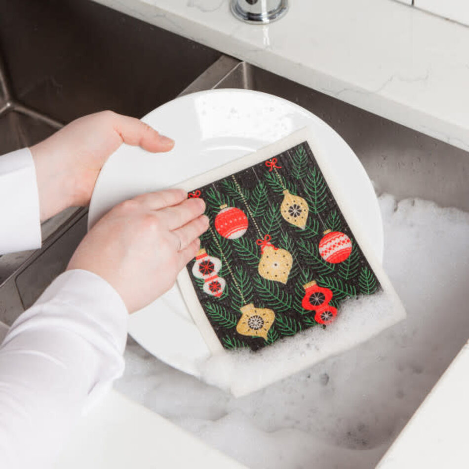 Danica Swedish Dishcloth, Festive