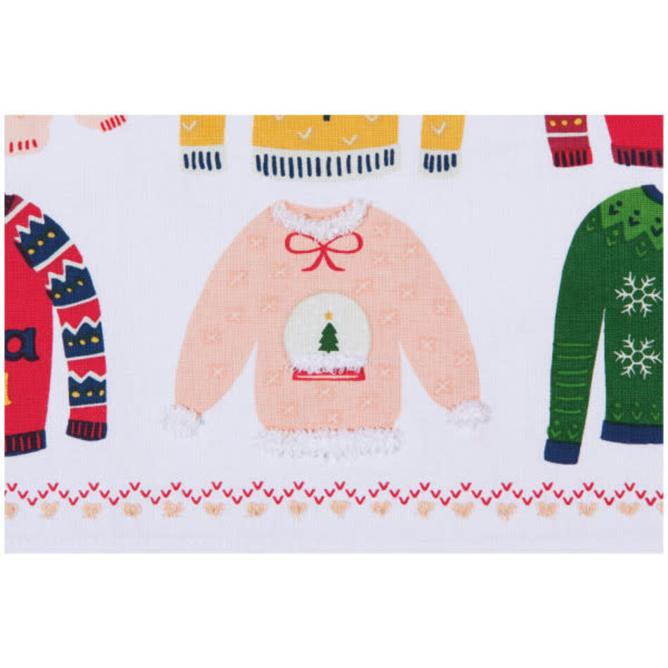 Danica Ugly Christmas Sweater Deco Dishtowel