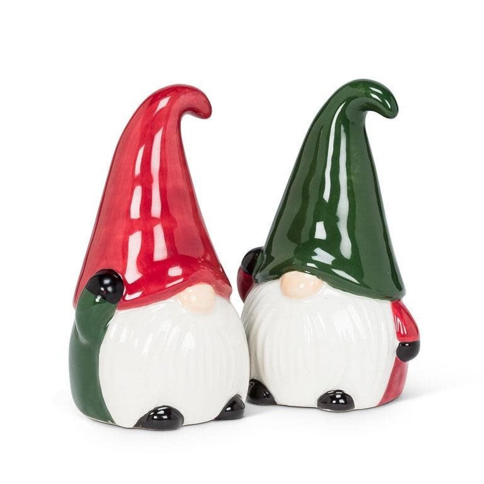 Winter Gnomes Salt&Pepper, 3"