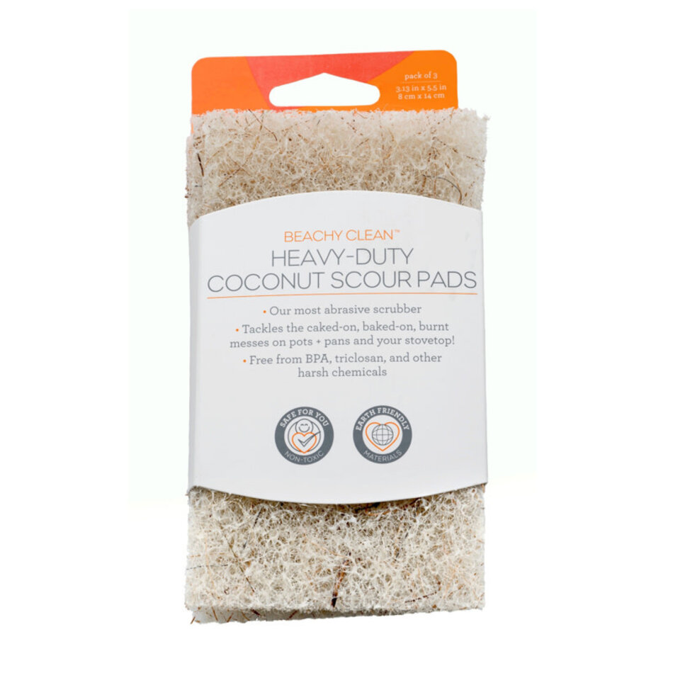 Full Circle Full Circle Coconut Scour Pads, 3pk