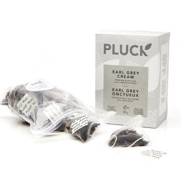 Pluck Tea, Earl Grey Cream, 15 Tea Bag Box
