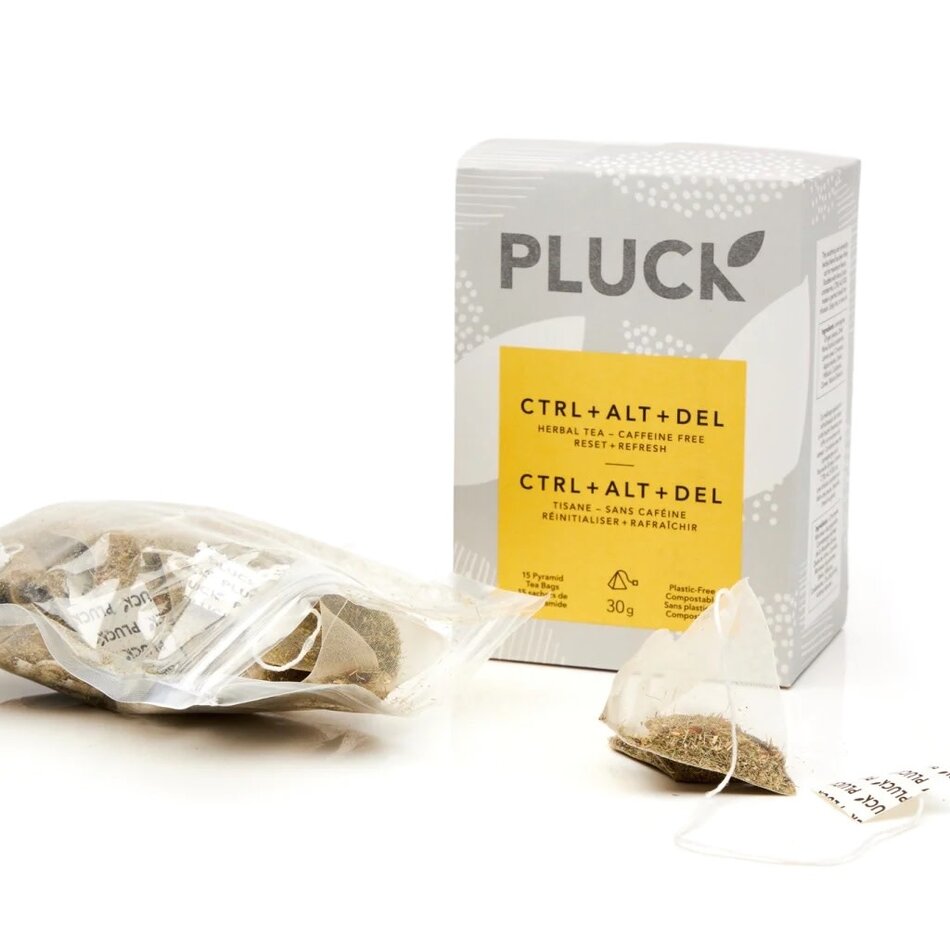 Pluck Tea, CTRL+ALT+DEL, 15 Tea Bag Box