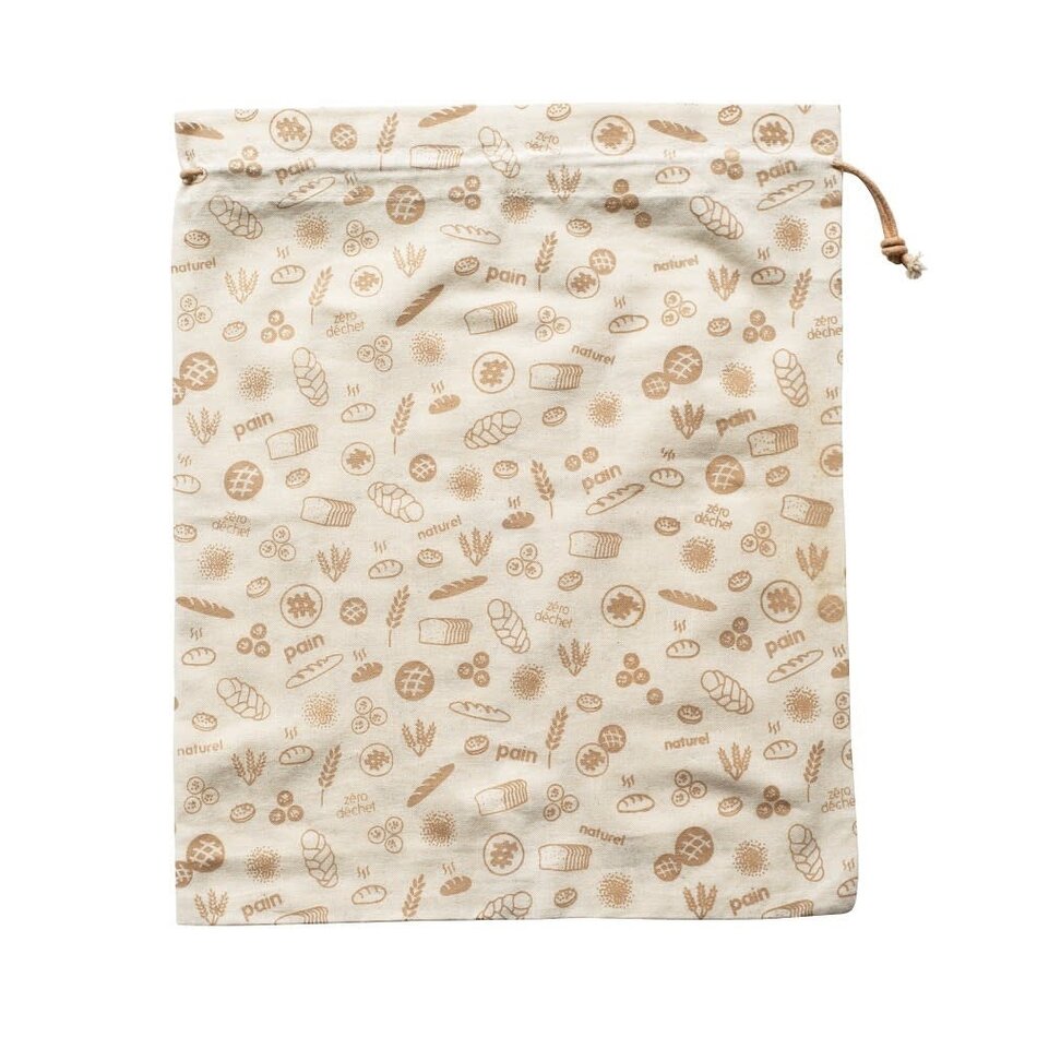 Pebbly Organic Cotton Bread Bag XL