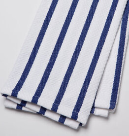 Danica Basketweave Royal Blue Dishtowel
