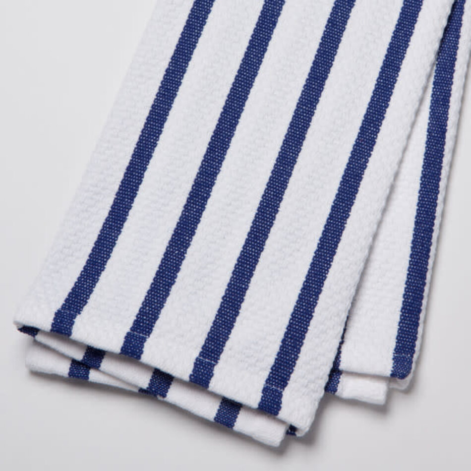 Danica Basketweave Royal Blue Dishtowel