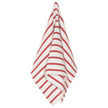 Danica Basketweave Red Kitchen Towel
