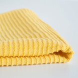 Danica Ripple Lemon Yellow Dishcloths Set of 2