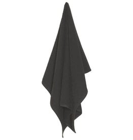 Danica Ripple Kitchen Towel, Black