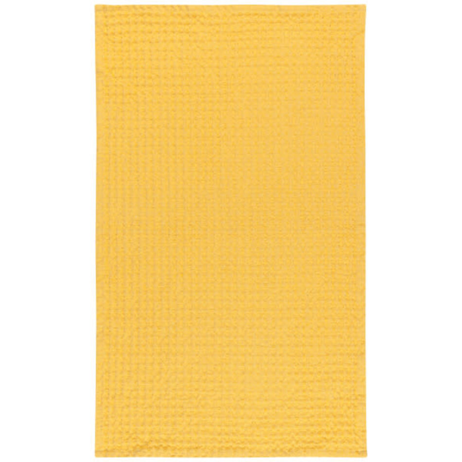 Danica Second Spin Tea Towels, Waffle Yellow, set of 2