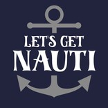 Quips Cocktail Napkin, Nauti