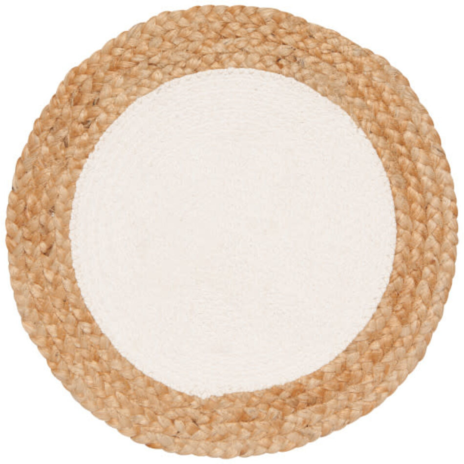 Danica Bees & Blooms Braided Round Placemat