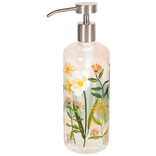 Danica Bees & Blooms Glass Soap Dispenser