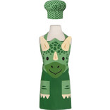 Danica Daydream Dino Kid's Apron & Hat Set