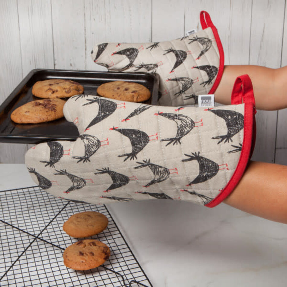 Danica Oven Mitt, Chicken Scratch