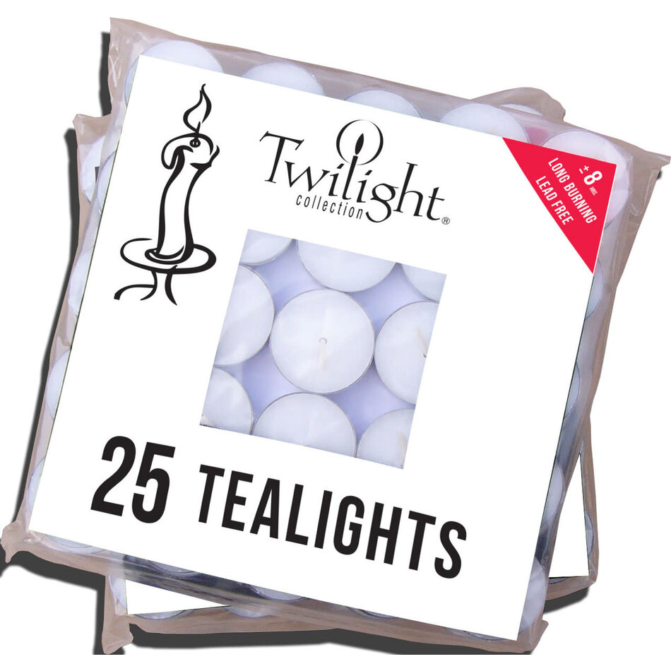 Twilight 8hr Tealights, bag of 25