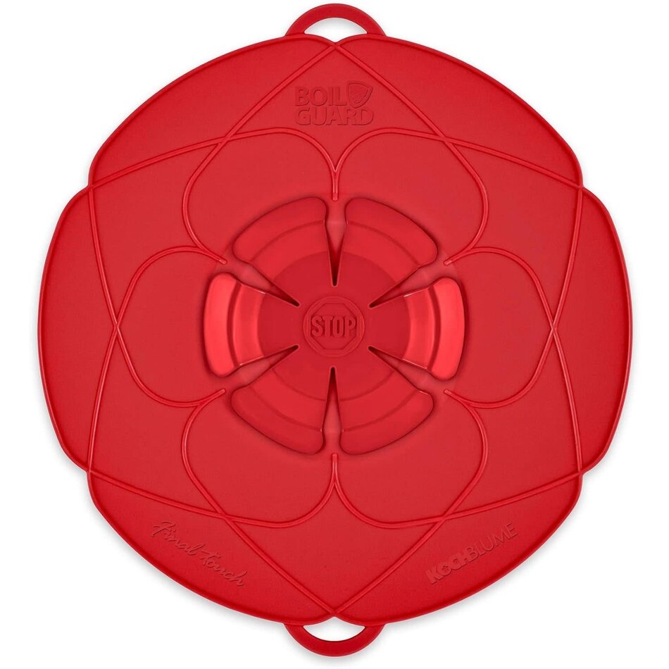 Final Touch Boil Guard, 25.5cm, red