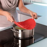 Final Touch Boil Guard, 25.5cm, red