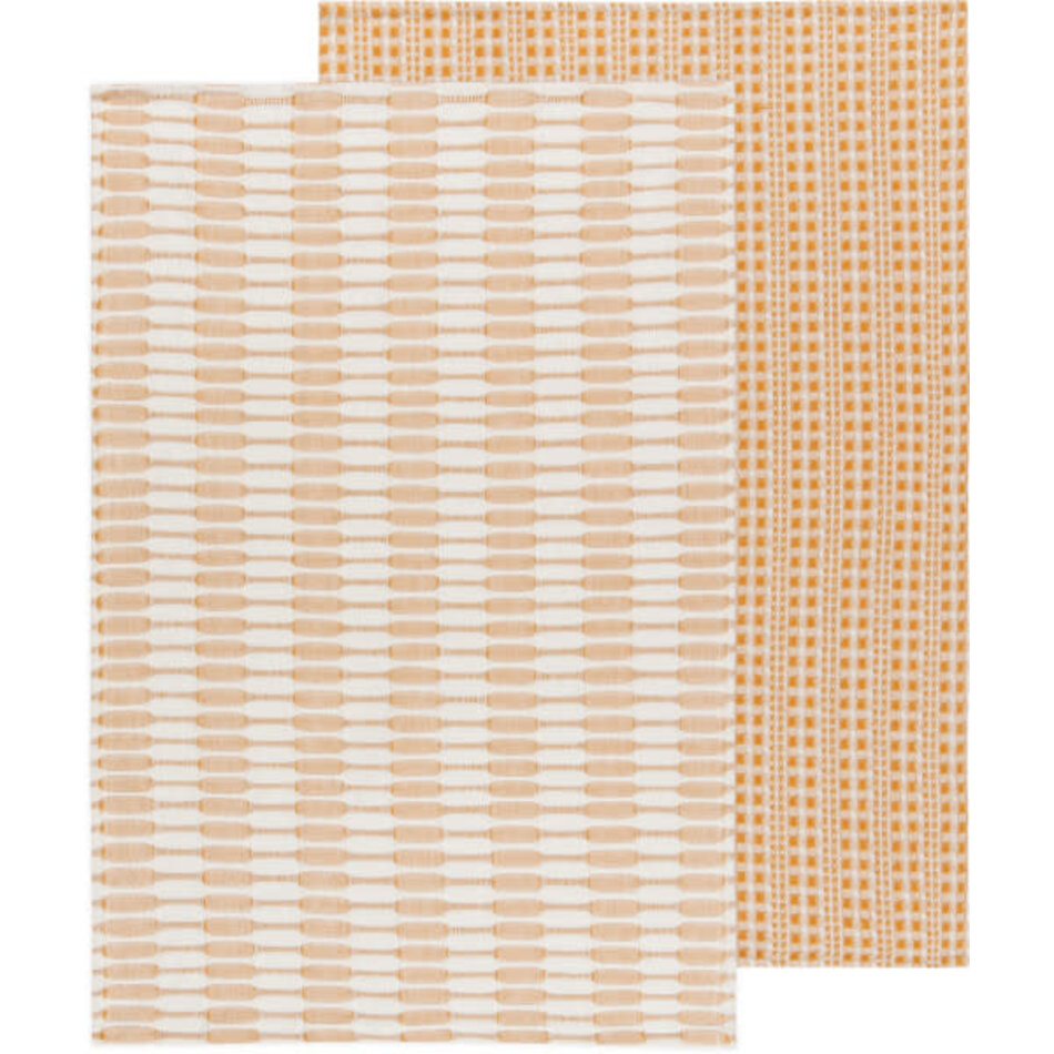 Danica Ochre Abode Dishtowel Set of 2