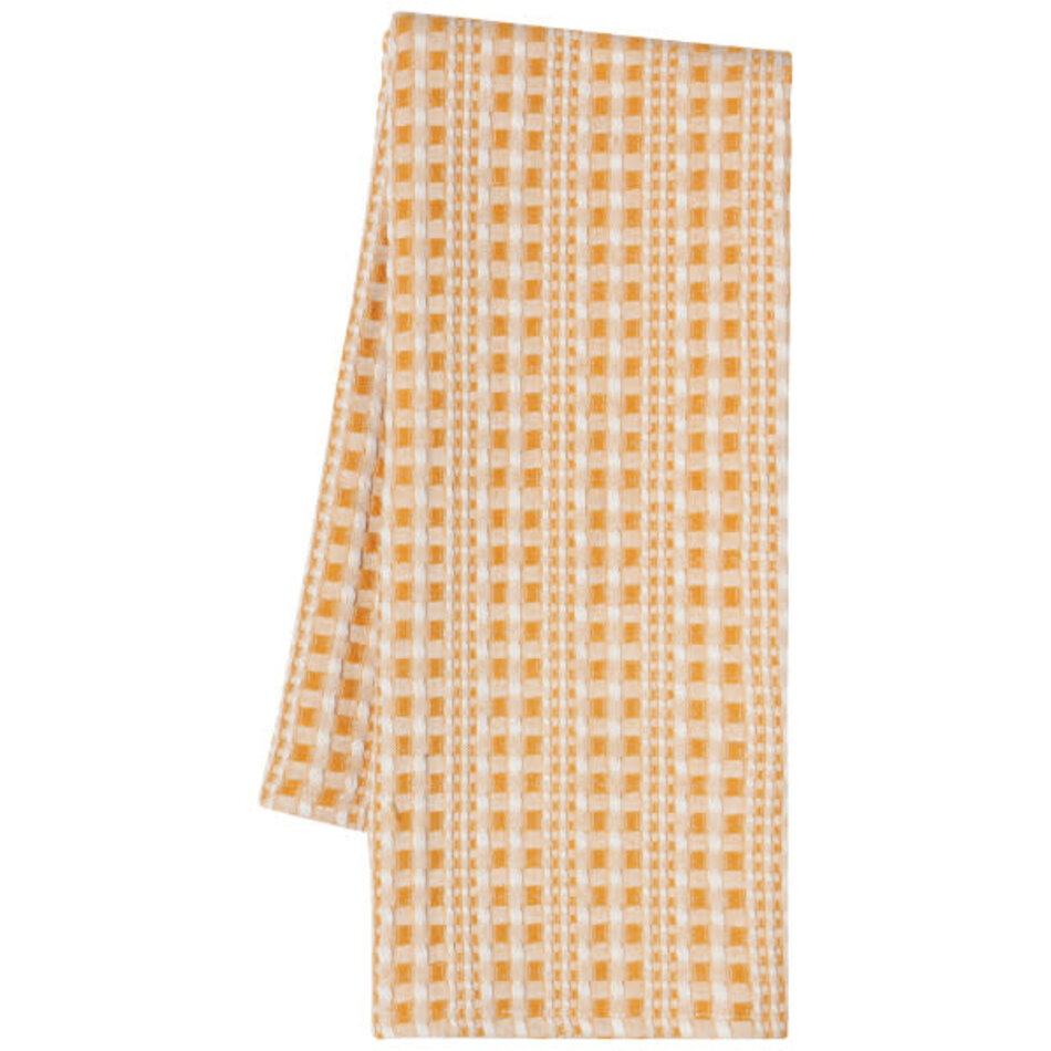 Danica Abode Tea Towel, set of 2, Ochre
