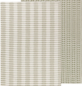 Danica Abode Tea Towel, set of 2, Olive Branch