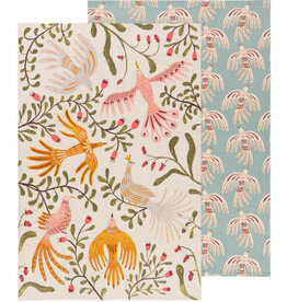 Danica Plume Linen Cotton Dishtowels, set of 2