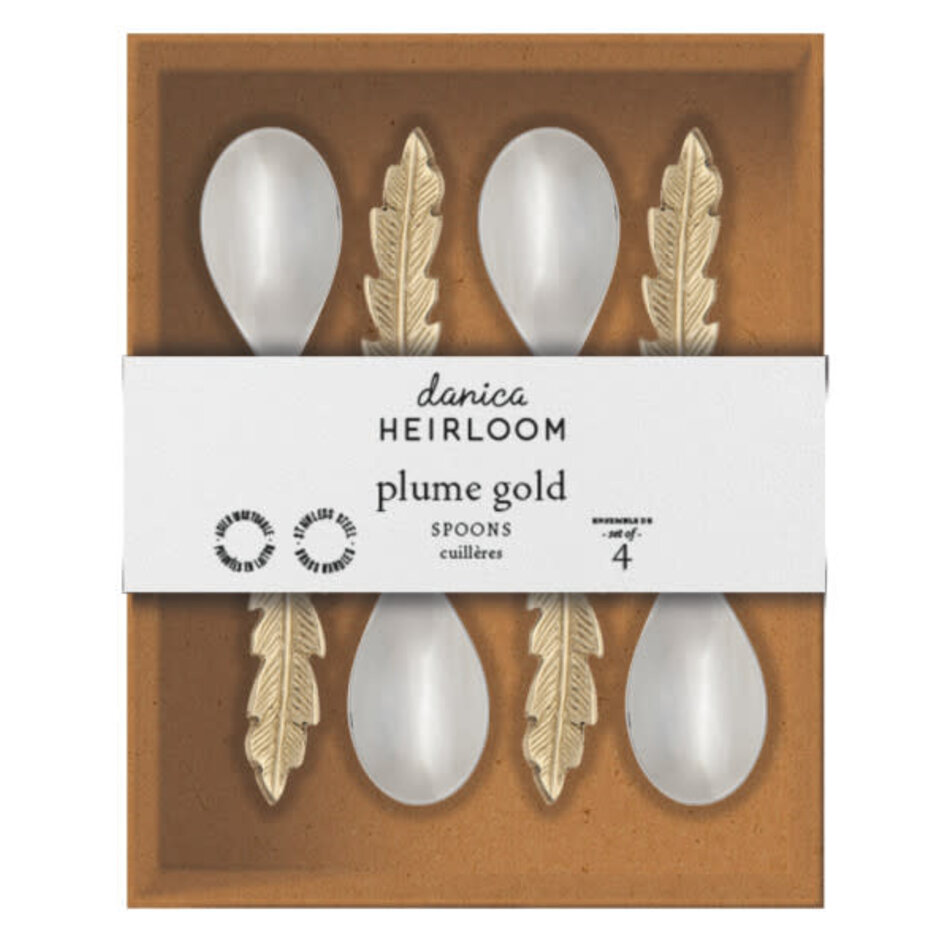 Danica Plume Gold Spoon