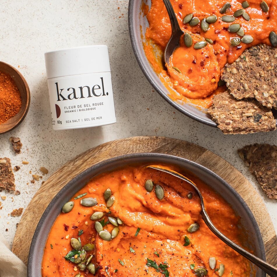 Kanel Inc. Kanel Organic Fleur de Sel Rouge