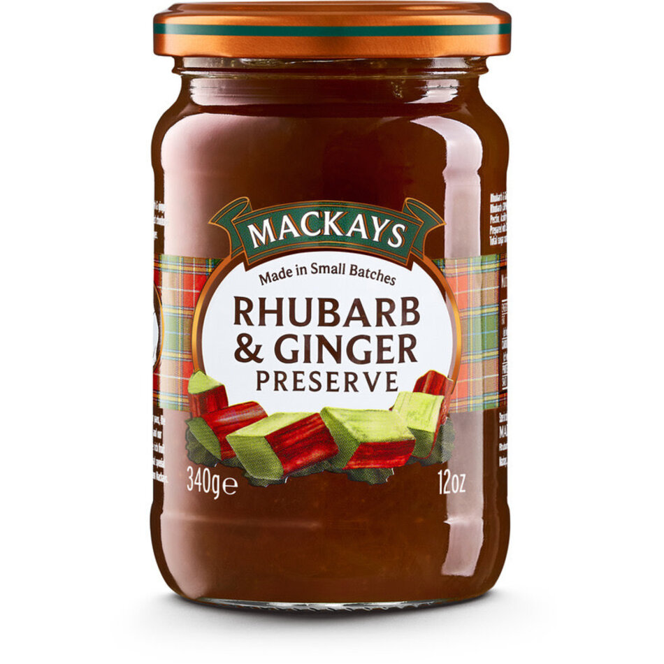 Mackays Mackays Rhubarb & Ginger Preserve, 250ml