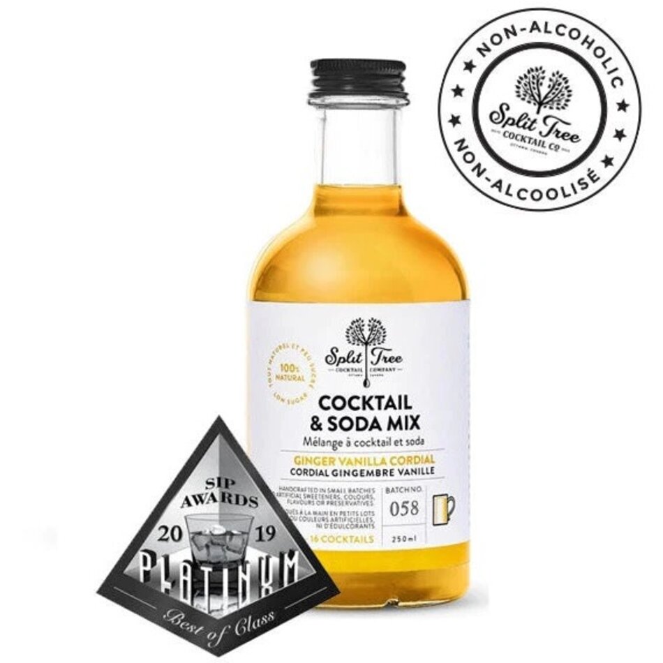 Split Tree Cocktail Co. Split Tree Cocktail Co. Vanilla Ginger Syrup, 250ml