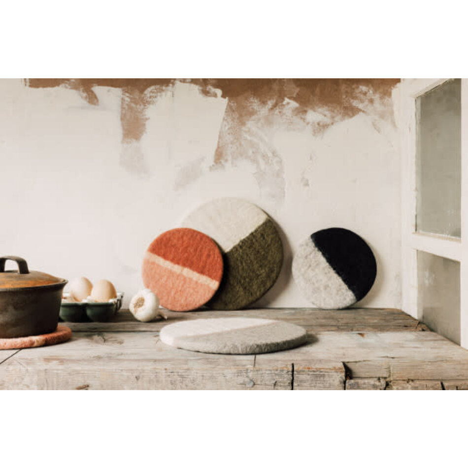 Danica Quarry Felted Wool Trivet