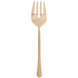 Danica Stainless Steel Salad Server Set, Gold