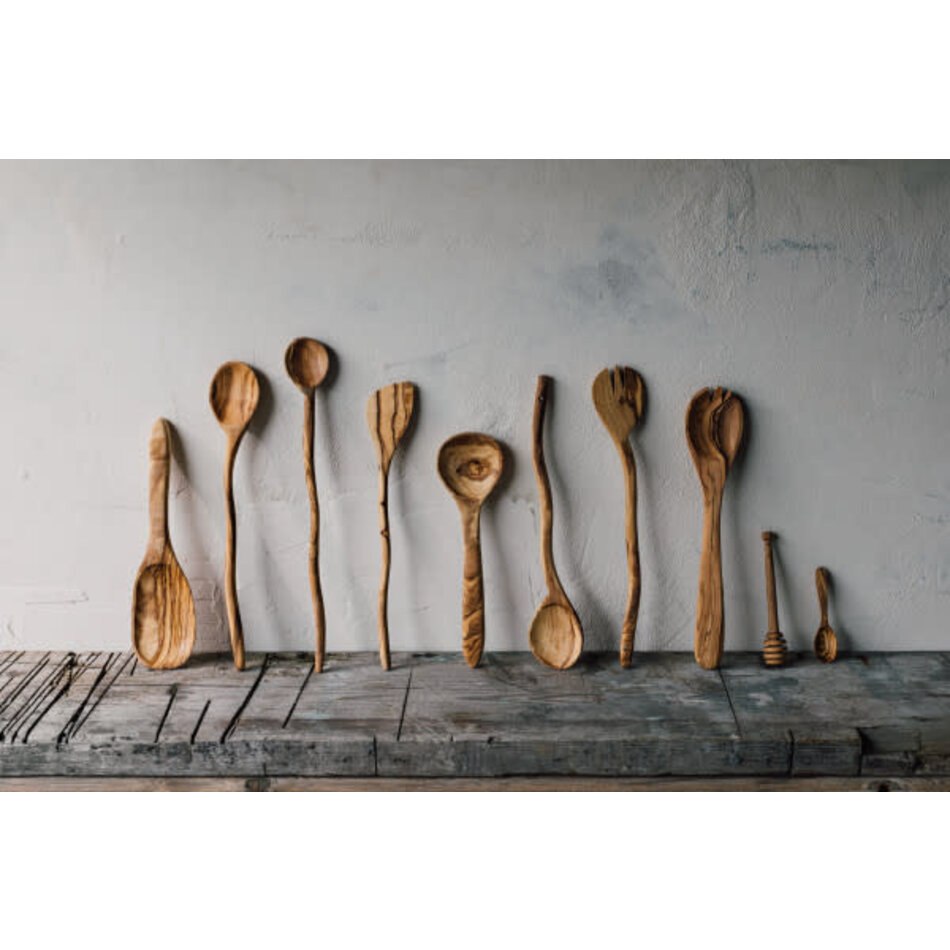 Danica Olive Wood Slotted Spoon