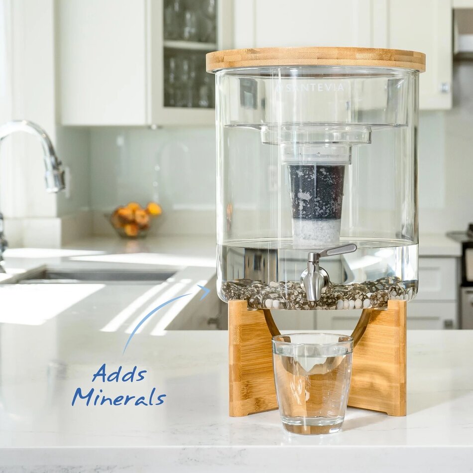Santevia Santevia Glass Mineralized Alkaline Water System