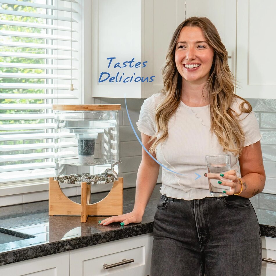 Santevia Santevia Glass Mineralized Alkaline Water System