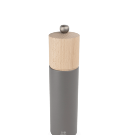 Peugeot Boreal Pepper Mill, Wood, Rock Grey, 8"