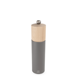 Peugeot Boreal Pepper Mill, Wood, Rock Grey, 8"