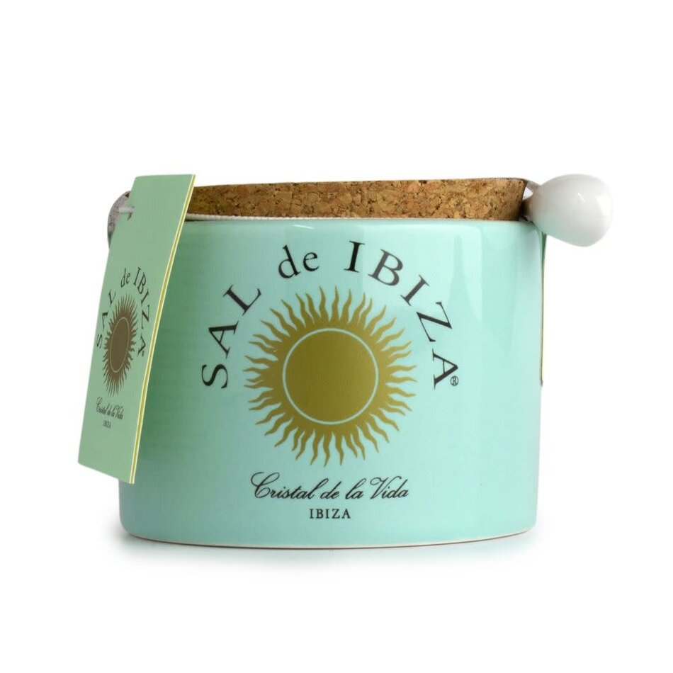 Sal de Ibiza Fleur de Sel, Ceramic Pot, 150g