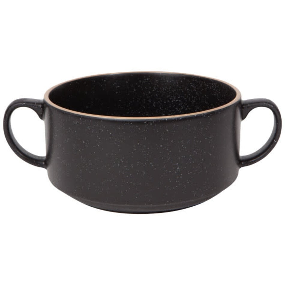 Danica Black Soup Bowl