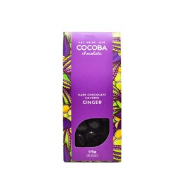 Cocoba Dark Chocolate Covered Ginger, 175g