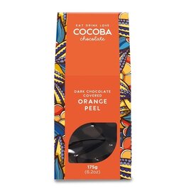 Cocoba Dark Chocolate Covered Orange Peel, 175g