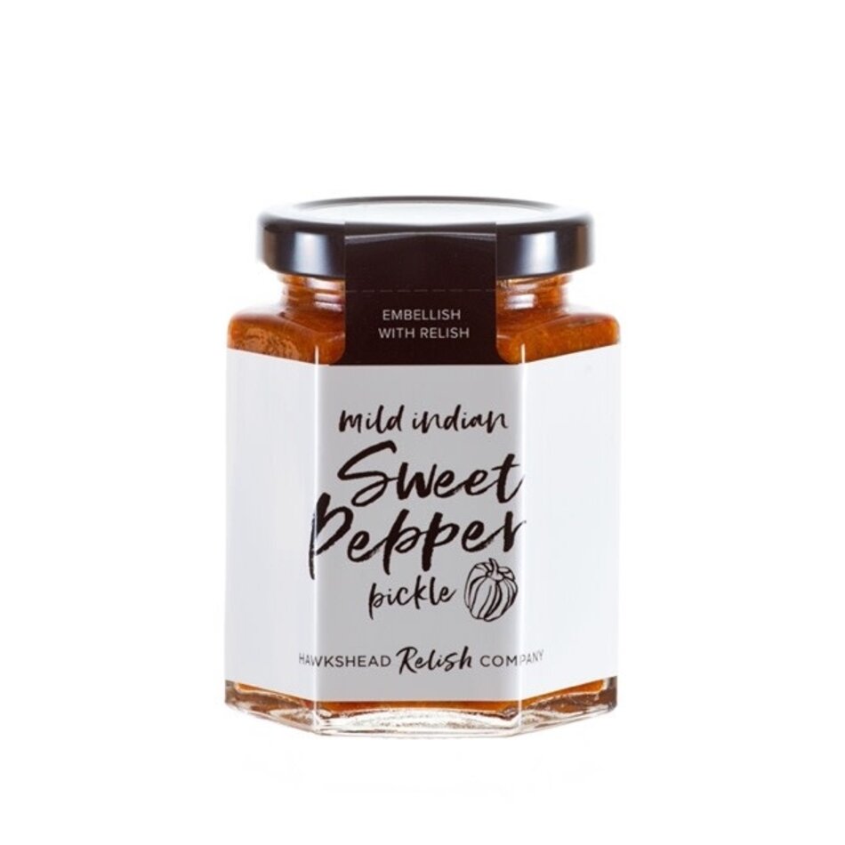Hawkshead Relish Mild Indian Sweet Pepper Pickle, 195g