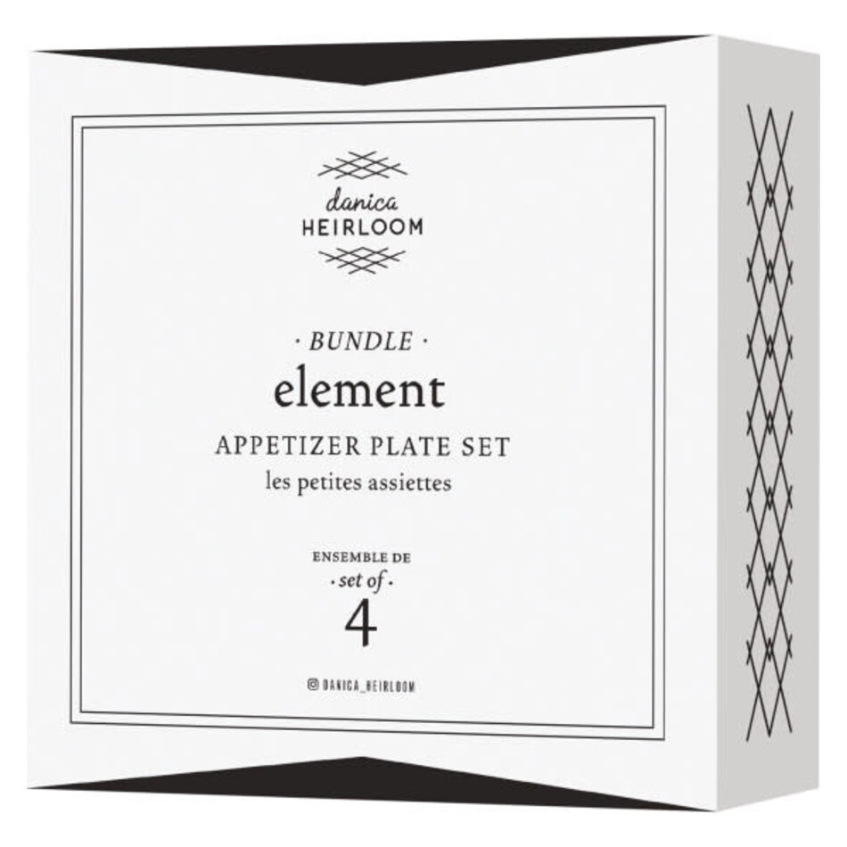 Danica Element Plates, set of 4