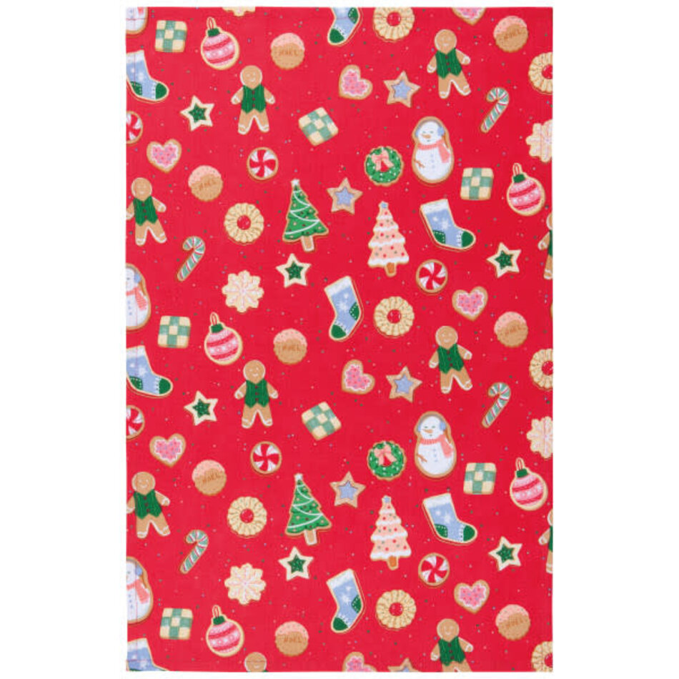 Danica Cookie Exchange Cotton Dishtowels Set of 2