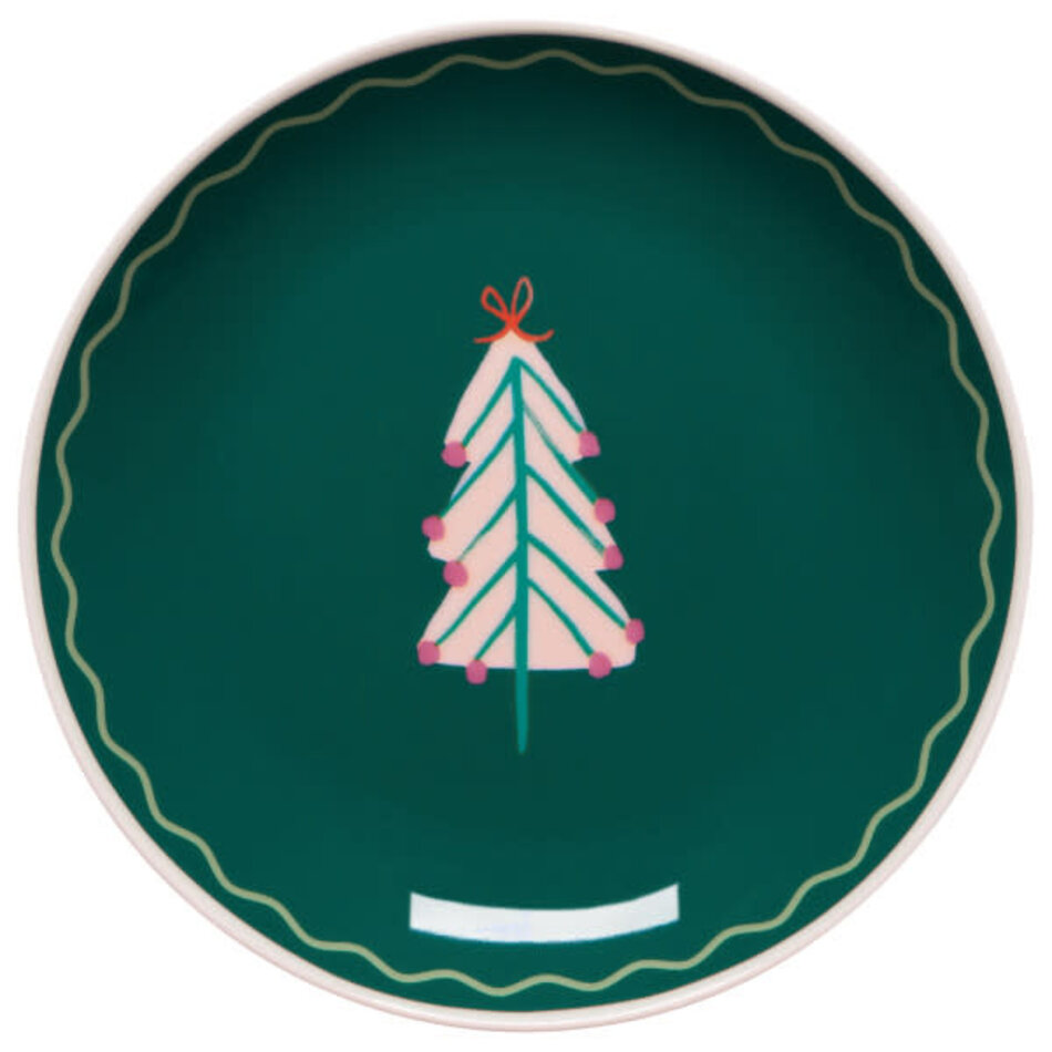Danica Glitzmas Appetizer Plates Set of 4