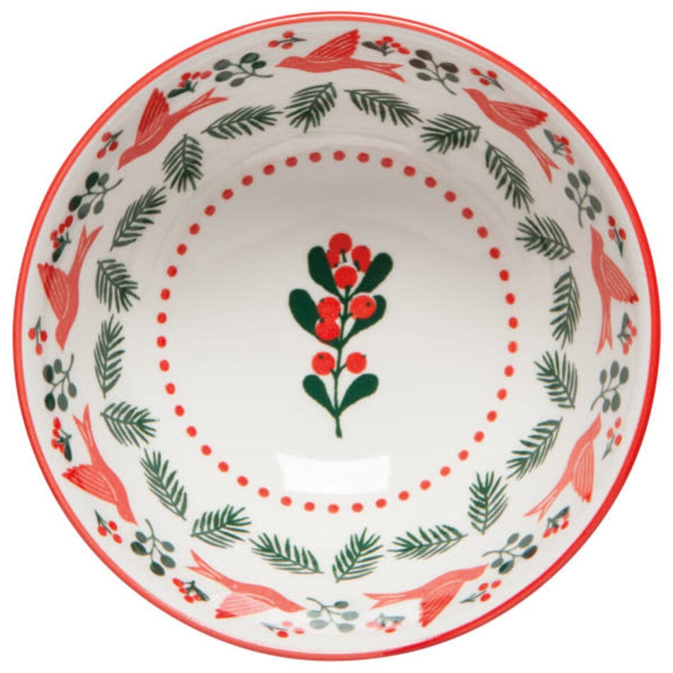 Danica Winterberry Stamped Bowl 4"