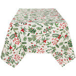 Danica Winterberry Christmas Tablecloth 60 x 90 Inches