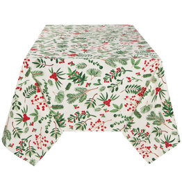Danica Winterberry Christmas Tablecloth 60 x 90 Inches